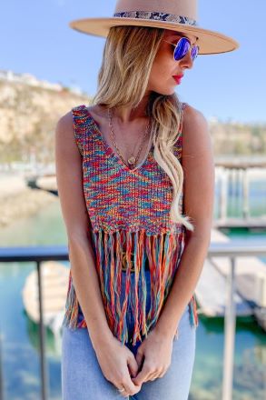 Summer Lovin Tassel Tank