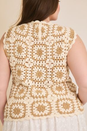 All The Time Crochet Tank