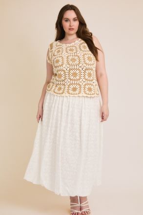 All The Time Crochet Tank