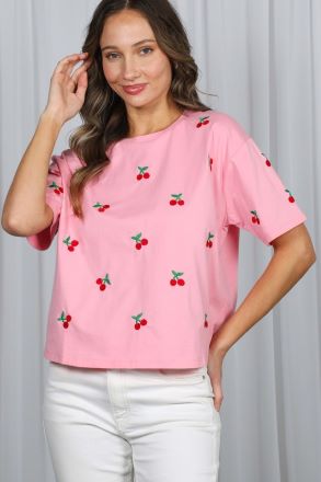 Simply Cherries Tee