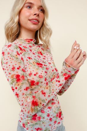 Garden Dreams Mesh Top