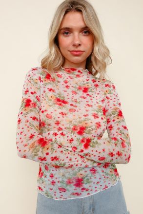 Garden Dreams Mesh Top