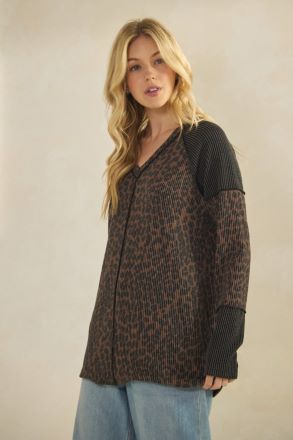 Wild Things Ribbed Top