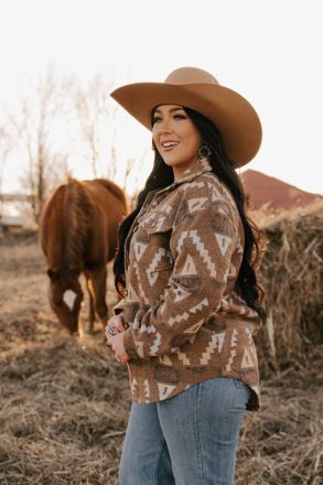 Arizona Skies Aztec Shacket