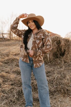 Arizona Skies Aztec Shacket