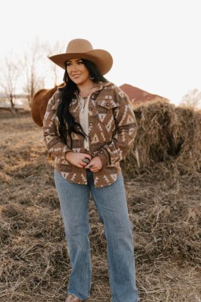 Arizona Skies Aztec Shacket